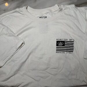 Men's Howitzer White Warrior Spirit T-Shirt